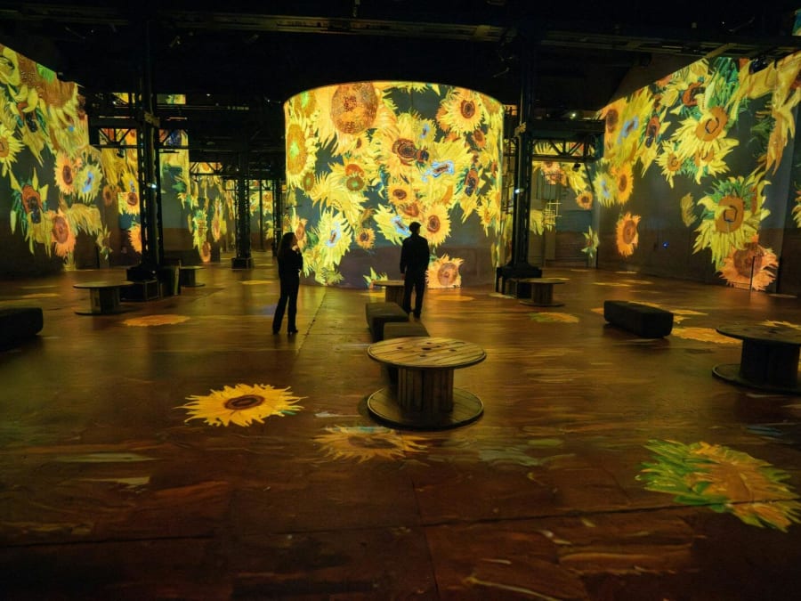 Atelier des Lumières à Paris : Exposition Van Gogh