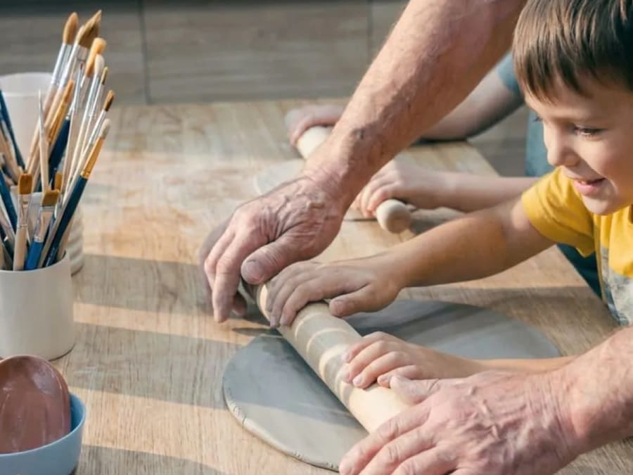 Atelier parent/enfant sculpture animaux à Aix-en-Provence