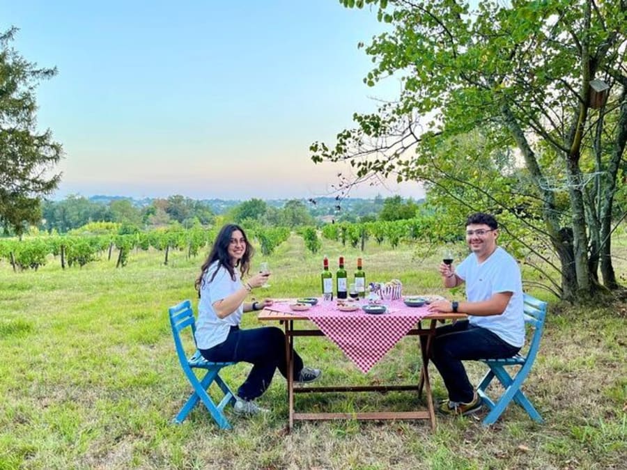Visite Privée en 2cv dans les Vignes avec dégustation à Bordeaux