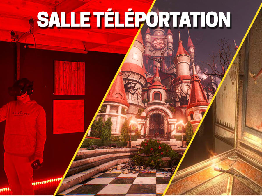 Escape Games, Teleportation VR Shooting Games in Lille (59)