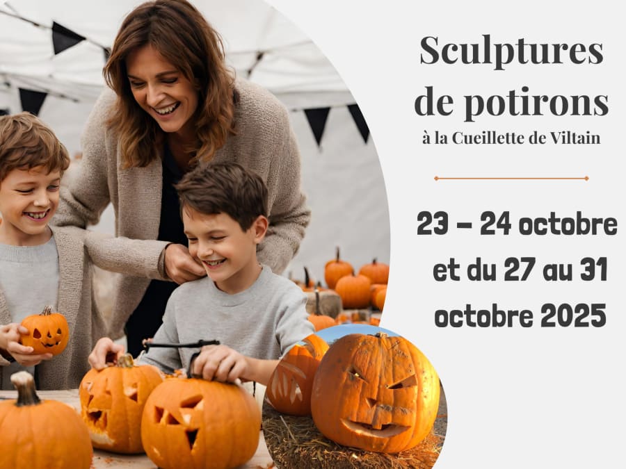 Escultura de calabaza de Halloween en la Granja Viltain (78)