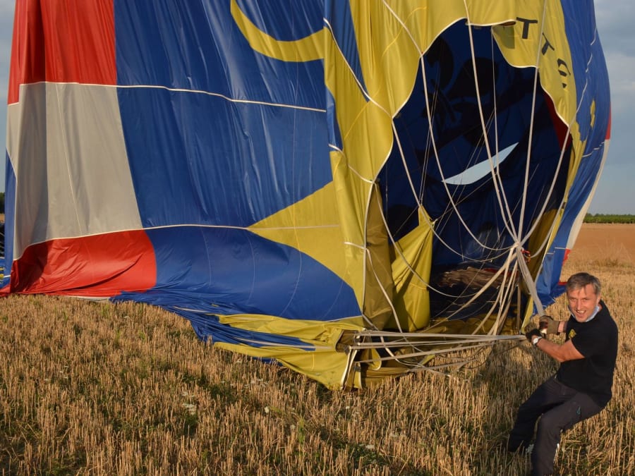 Vol en Montgolfière "La Vallée des Rois" à Ange