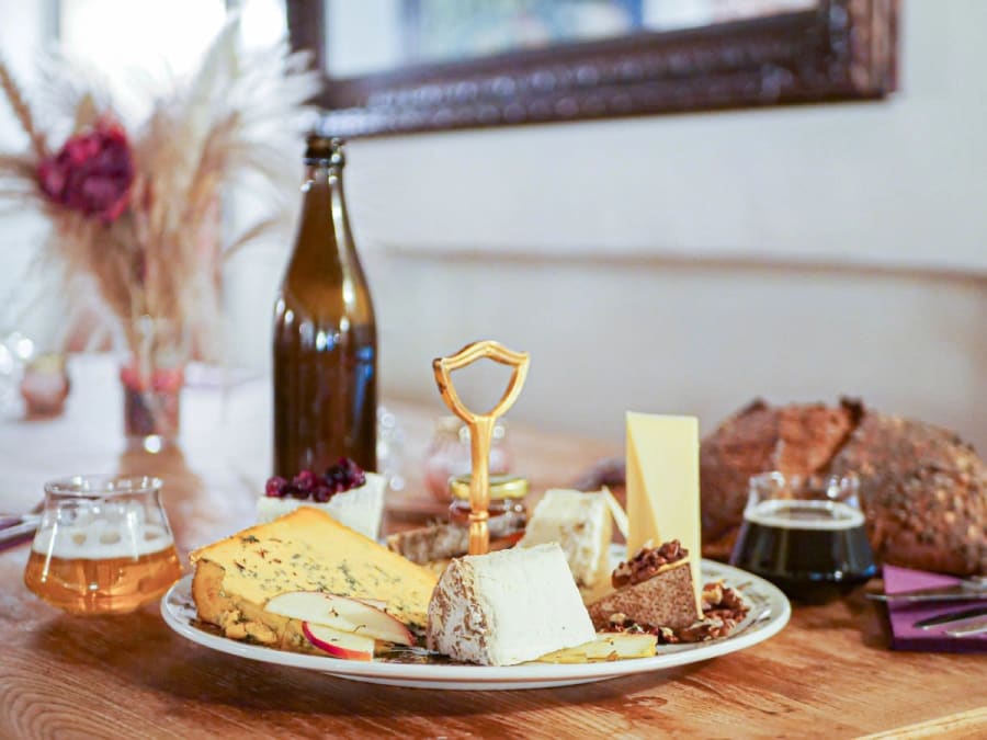 Atelier soirée accords bières et fromages près de Lyon 