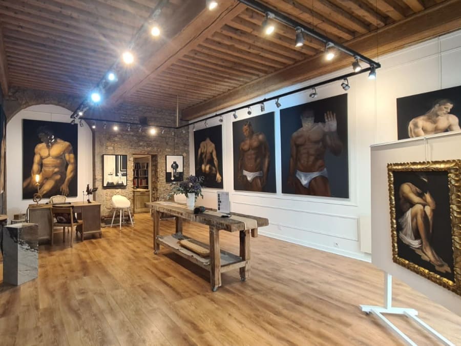 Curso de pintura en Lyon, distrito 2 
