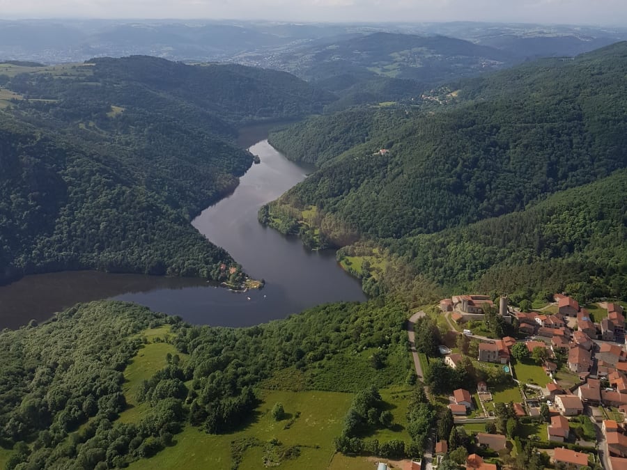 Vuelo de iniciación en helicóptero sobre Saint-Etienne (42)