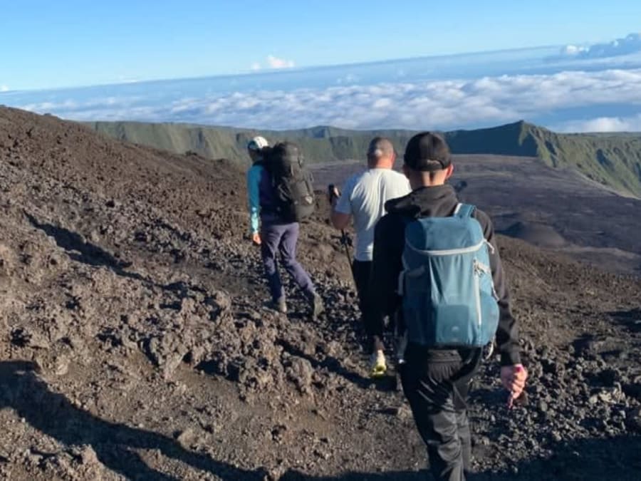 Hike to Piton de la Fournaise on Réunion (97)