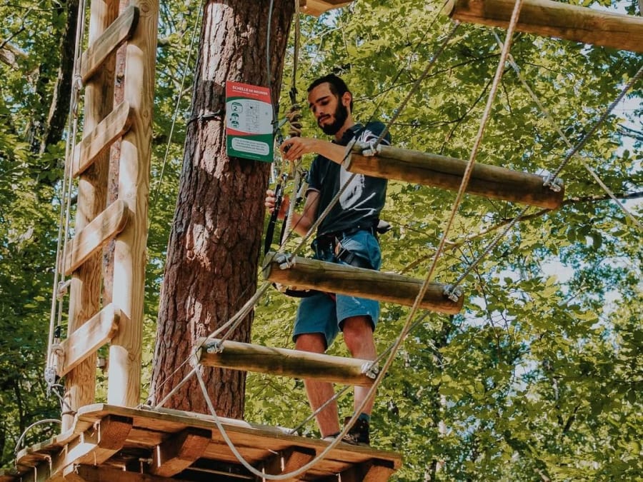 Parc Accrobranche Clic'Lac à Chemillé-sur-Indrois (37)