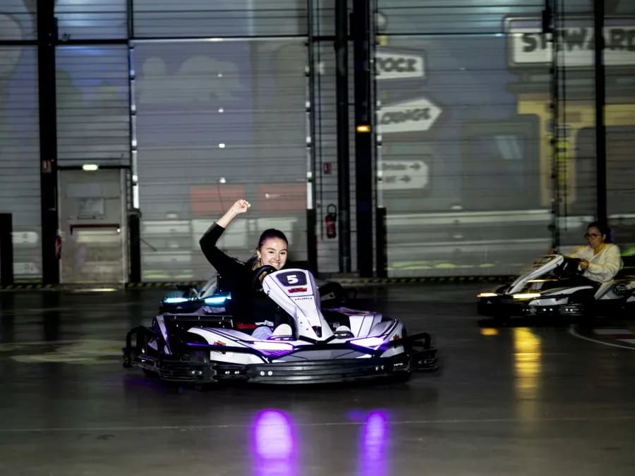 Anniversaire Karting en réalité augmentée à Saint-Mard (77)