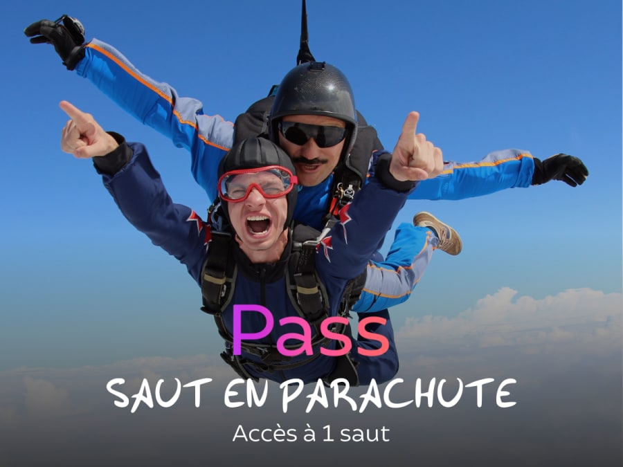 Pass Saut en parachute | 36 spots en France