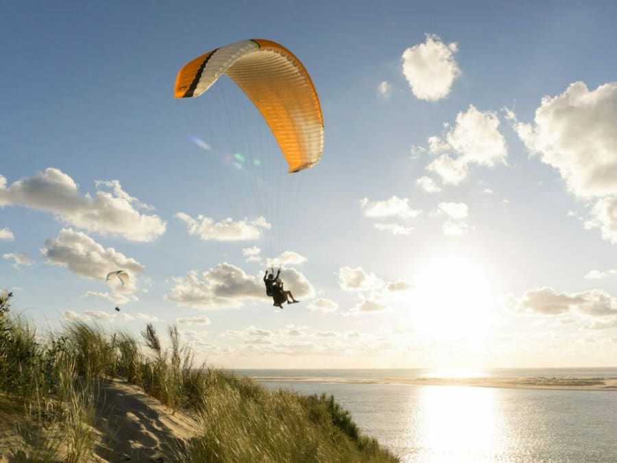 Vol en Parapente sur le Bassin d'Arcachon (33)