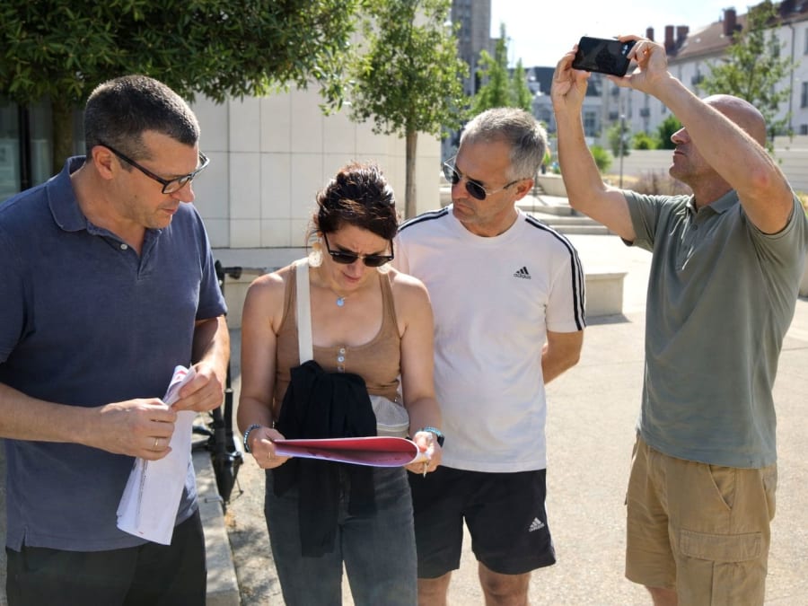 Rally urbano en Ginebra