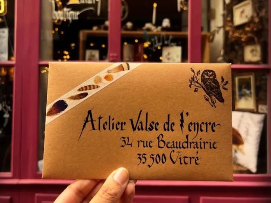 Atelier d'initiation à la calligraphie à Vitré (35)