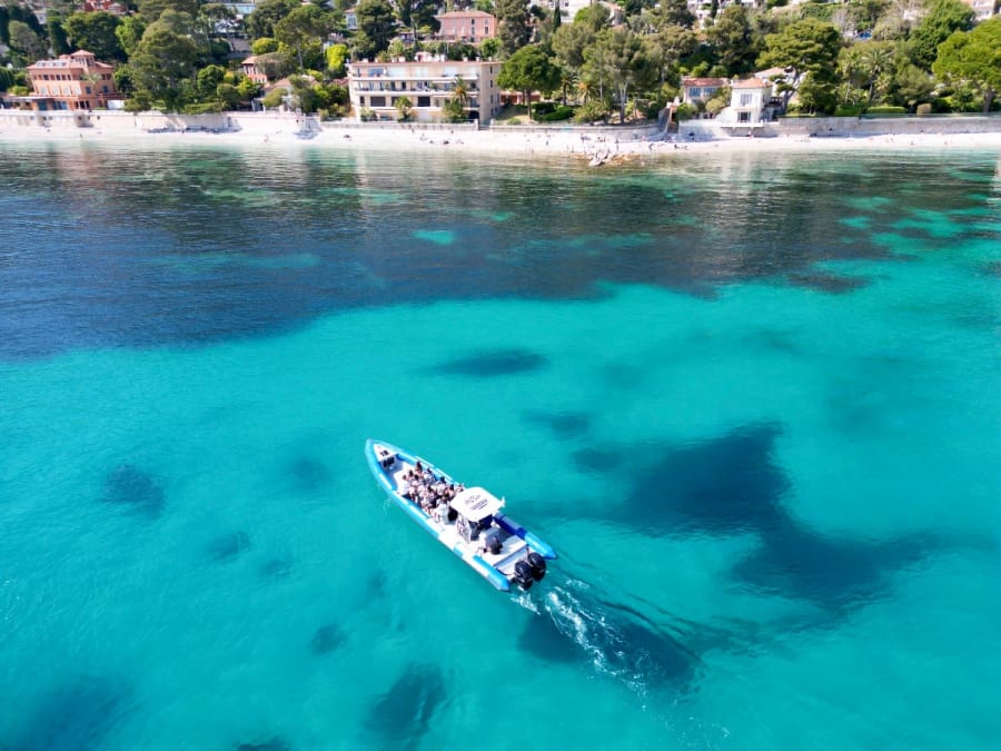 Boat cruise to the Mala cave from Nice