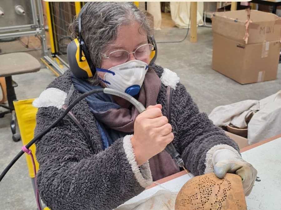 Atelier création d'une lampe en calebasse à Chaumont (52)