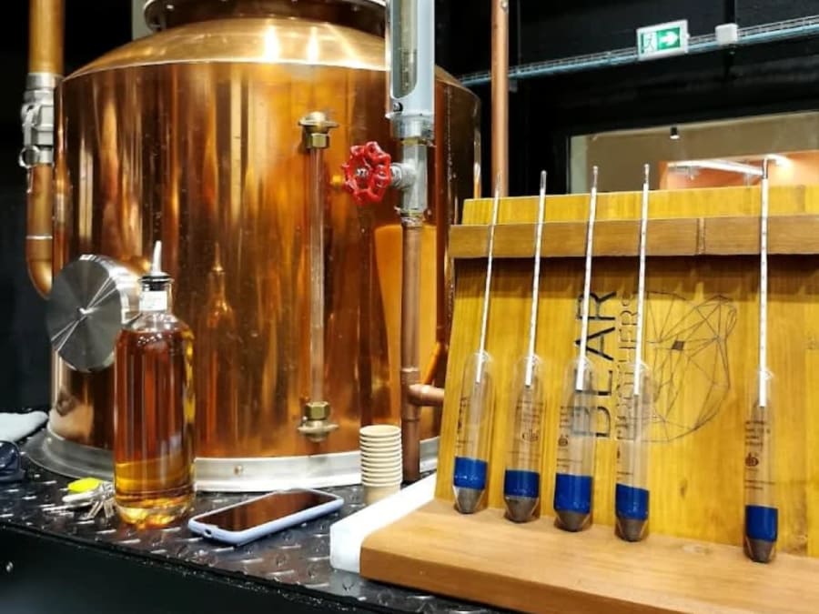 Atelier distillation de gin à Auzeville-Tolosane (31)
