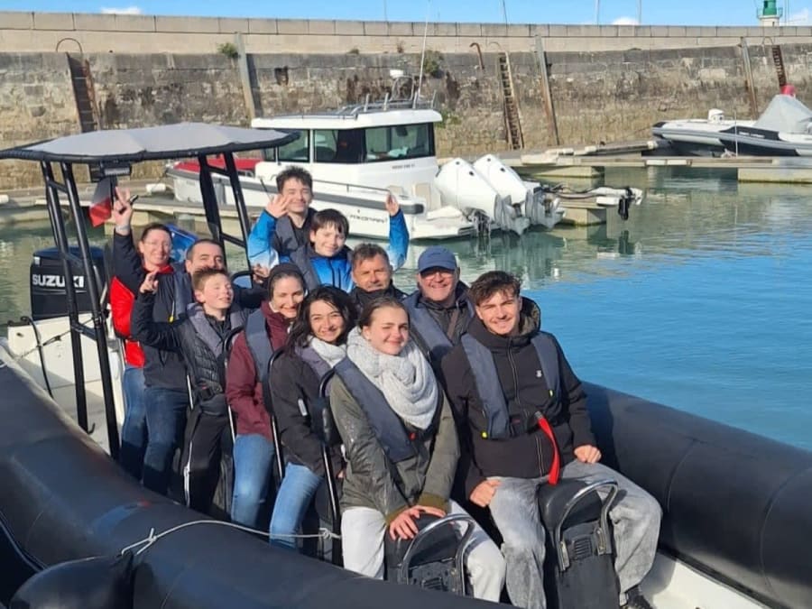 Sunset boat trip on the Ile de Ré (17)