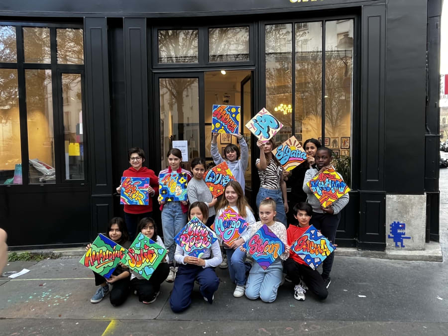 Anniversaire Street Art 8-15 ans à Paris 14ème