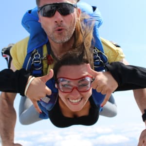 skydiving