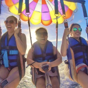 parasailing
