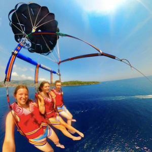 parasailing