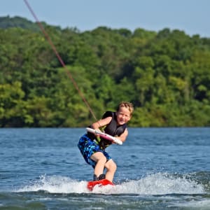 water skiing