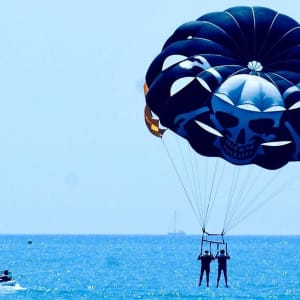 parasailing