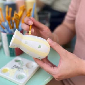 peinture sur céramique