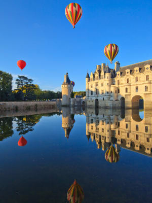 montgolfiere chateaux de la loire