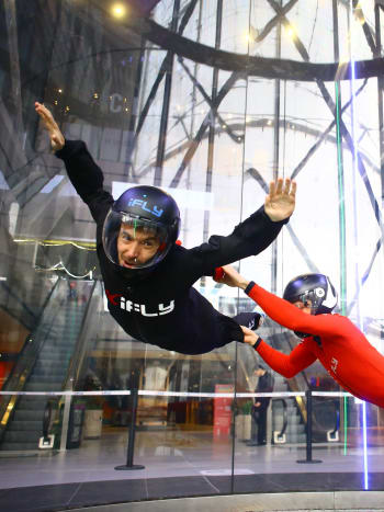 simulateur de chute libre