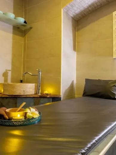 massage huile chaude