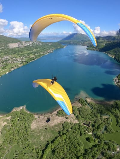 parapente annecy