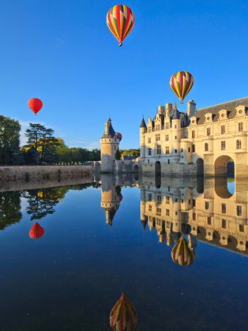 montgolfiere chateaux de la loire