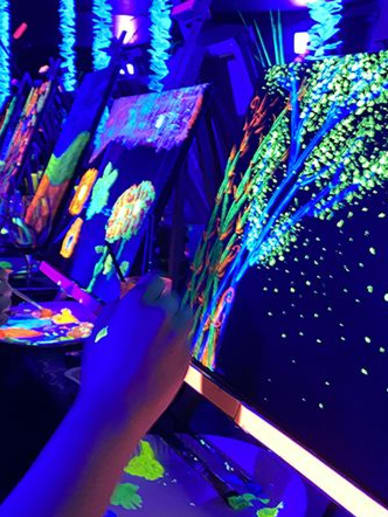 ateliers de peinture uniques et originaux