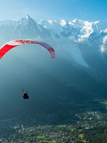 parapente chamonix