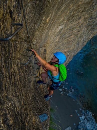 tenue via ferrata