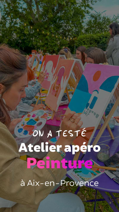 EVJF Apéro & Peinture à Aix-en-Provence
