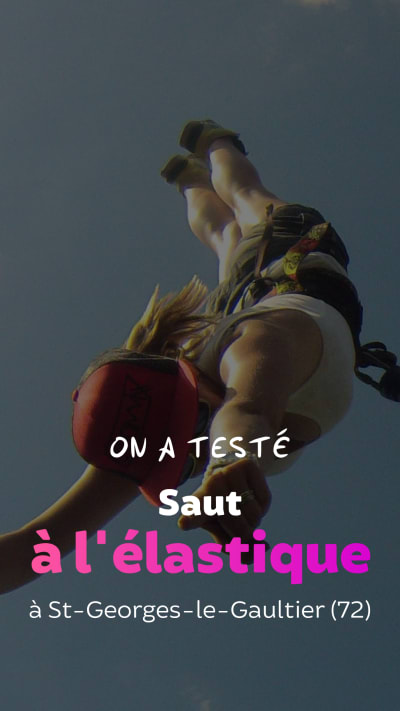 Puenting en Saint-Georges-le-Gaultier (72)
