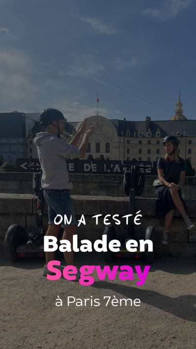 La visita obligada a París en Segway