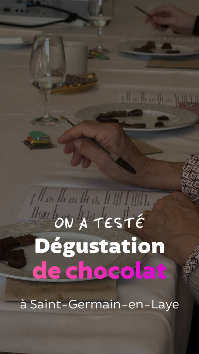 Chocolate tasting workshop in Saint-Germain-en-Laye (78)