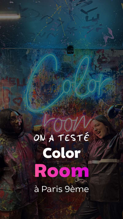 Color Room in Paris 9th district