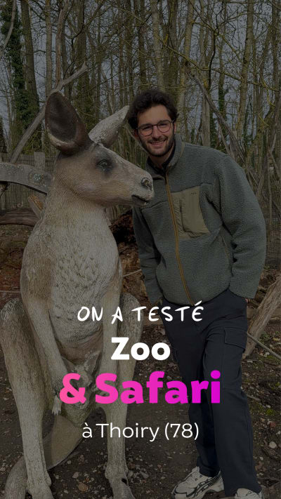 Billet pour Thoiry ZooSafari et Lumières Sauvages (78)