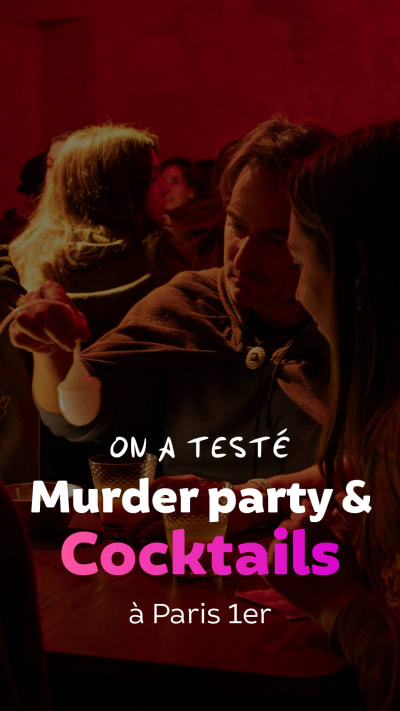 Team Building Murder party & Cocktails à Paris 1er