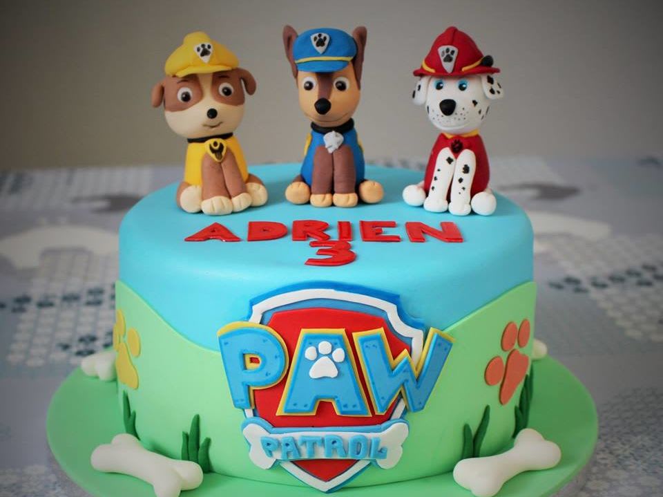  Gâteau Pat Patrouille 3 D