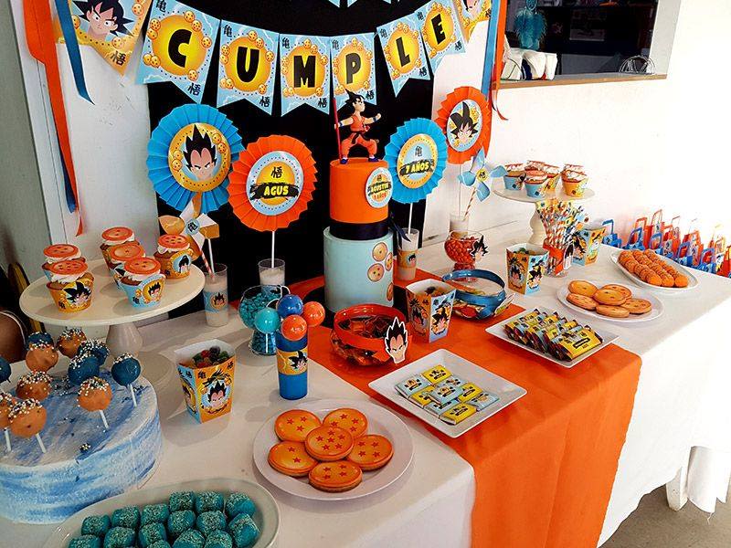 Anniversaire Dragon Ball Z 5 9 Ans A Domicile Idf Funbooker