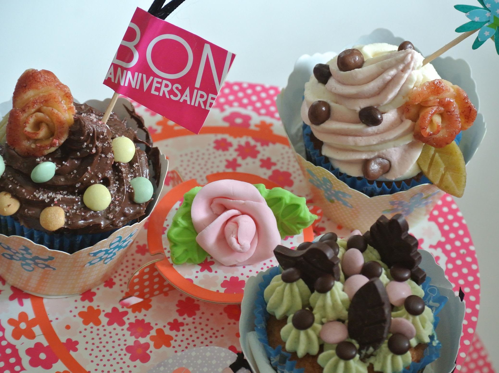 Anniversaire Design Cupcakes A Paris 16eme Funbooker