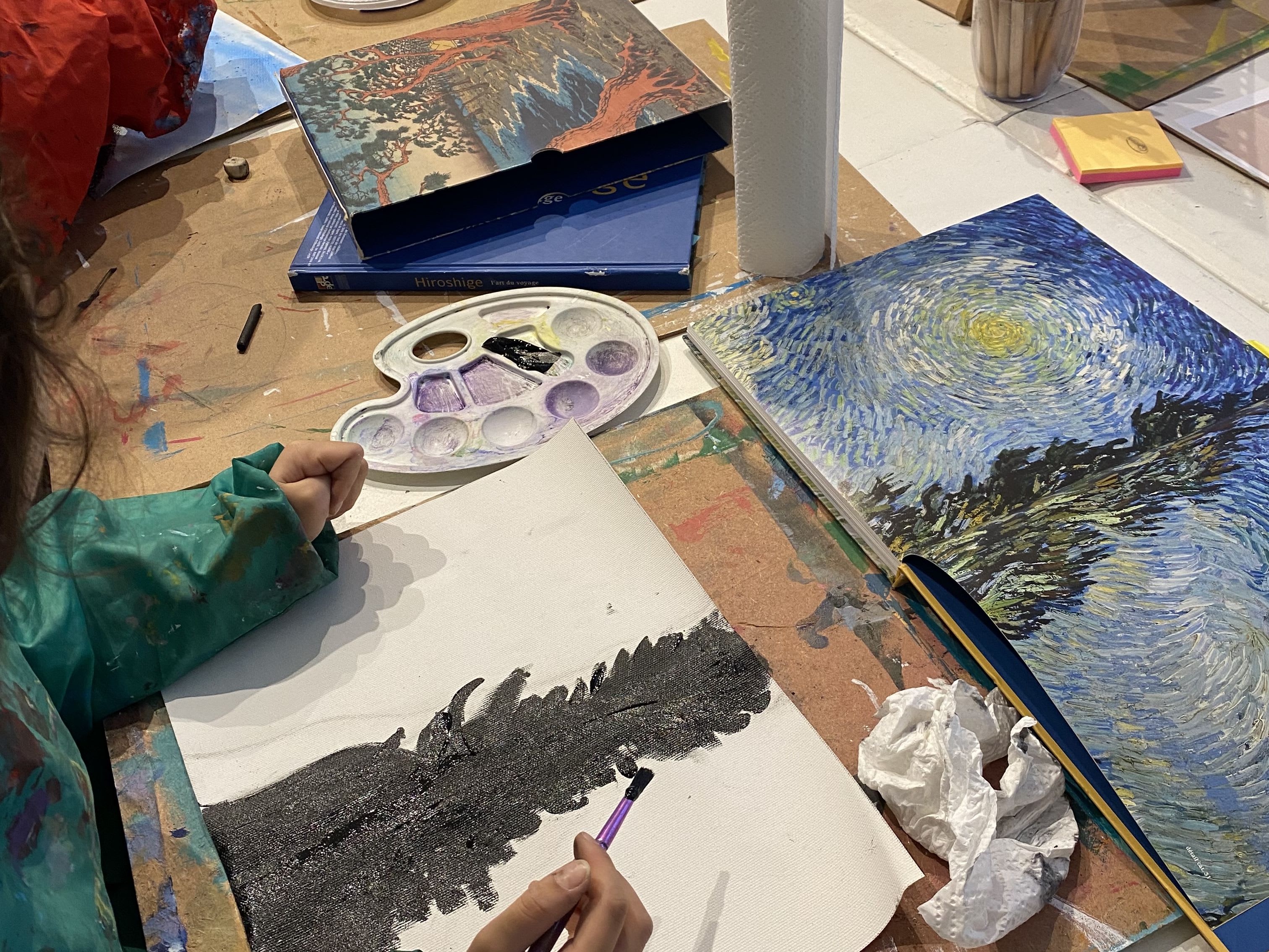 Atelier peinture enfant atelier de peinture l'illusion paris 15