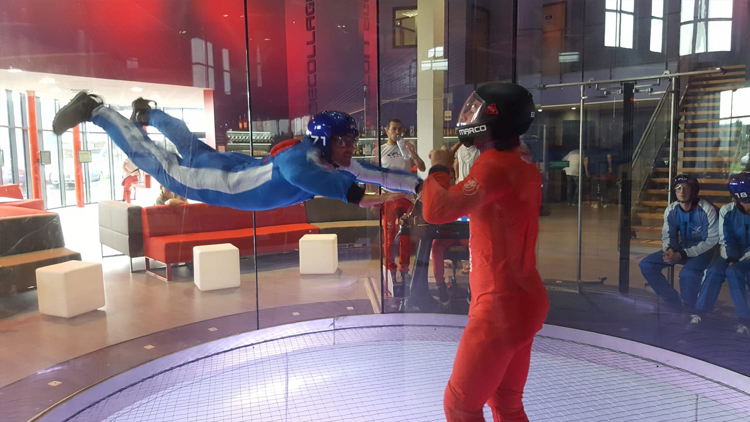 Chute Libre Indoor à Lyon Ifly Lyon