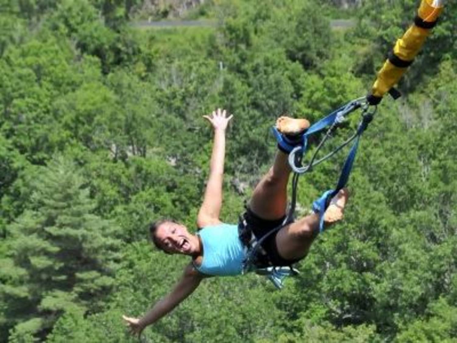 Saut à l'élastique au Viaduc SaintEulaliedeCernon avec Antipodes Sport