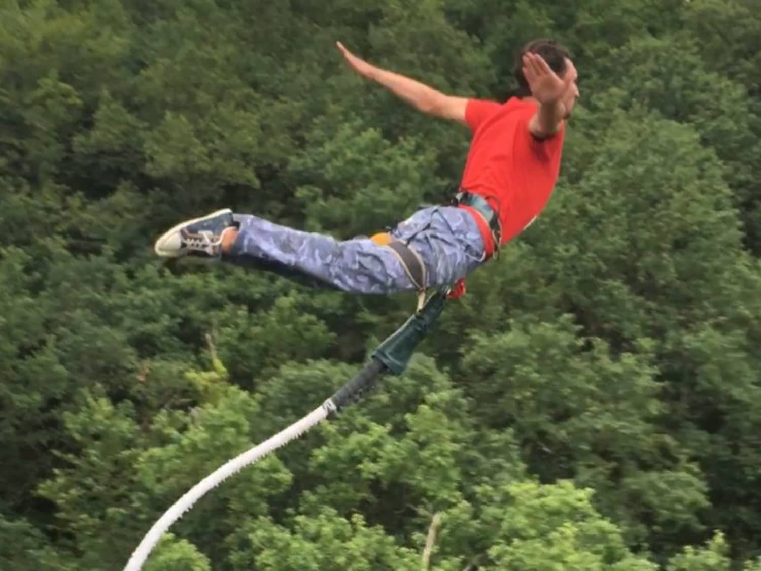 Saut A L'elastique Saint George Le Gaultier