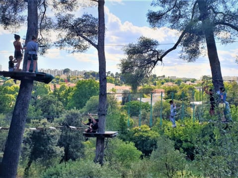 Parc Accrobranche à  Marseille Saint-Jérôme (13)